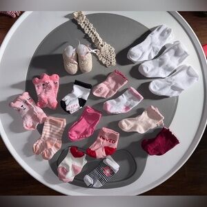 Assorted Colorful Baby Socks Set